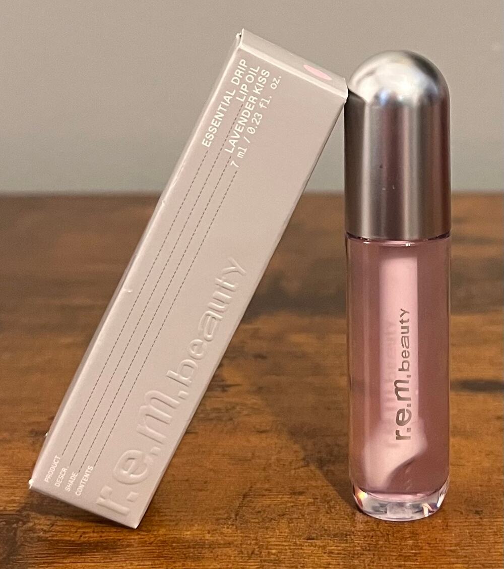 R.E.M. beauty Essential Drip Lip Oil - Lavender Kiss (Full Size) NIB